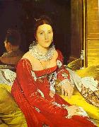 Jean Auguste Dominique Ingres Portrait of Madame de Senonnes. France oil painting reproduction